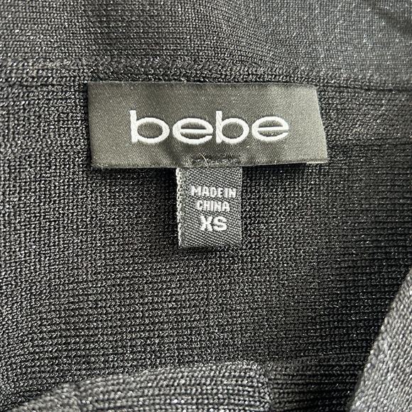 bebe Black Strapless top - Picture 3 of 3